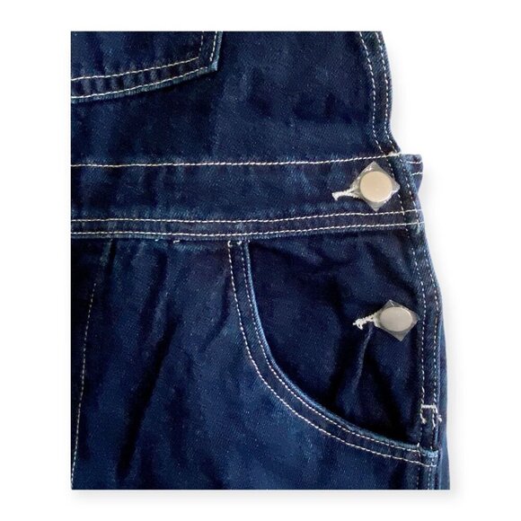 WE WORE WHAT Basic Denim Overalls, size M, New with tag - Picture 11 of 16